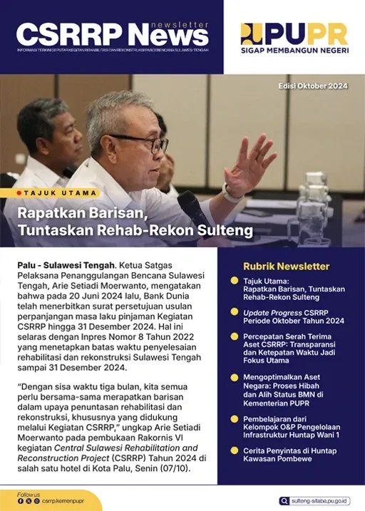 Newsletter CSRRP Edisi Oktober 2024